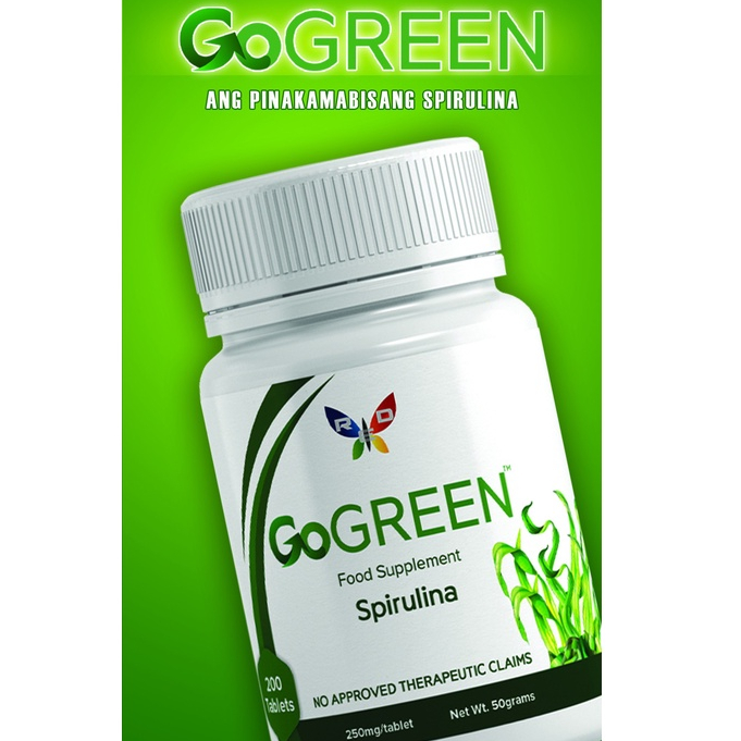 Go Green Spirulina (Ang Pinakamabisang Spirulina) Shopee Philippines