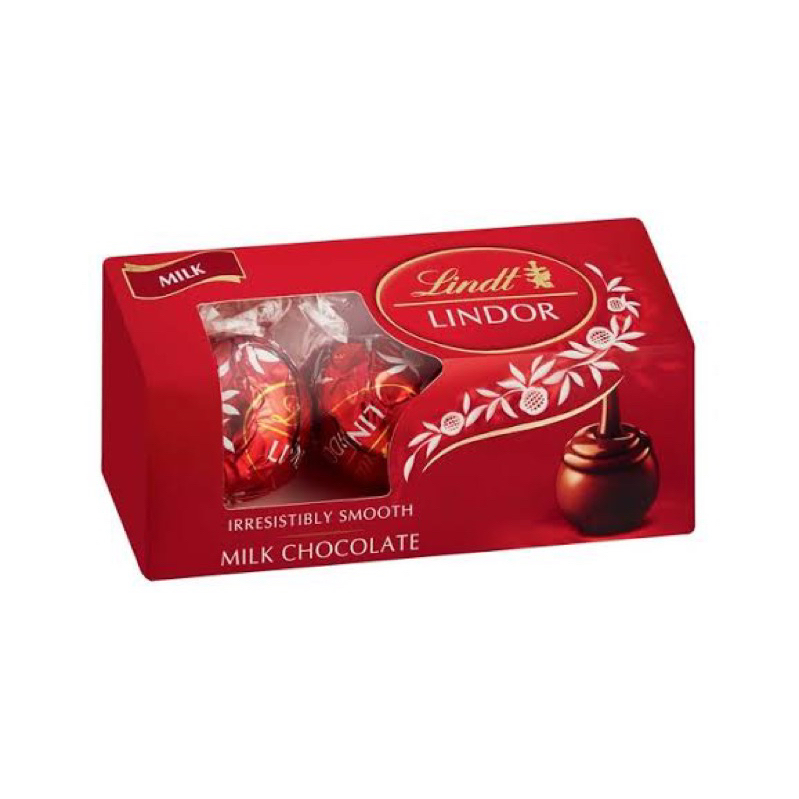 Lindt Lindor Swiss Milk Chocolate 37 G Shopee Philippines