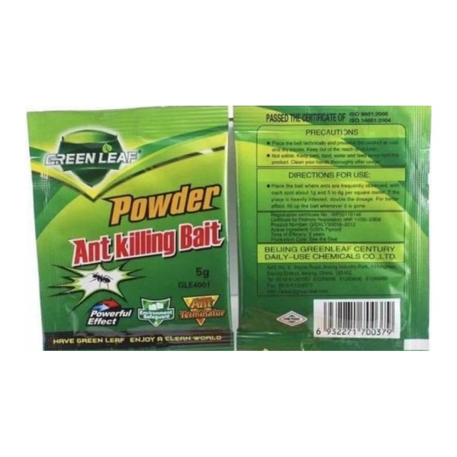 Green Killer Powder Ant Killing Bait 5g Sachet S3 Shopee Philippines