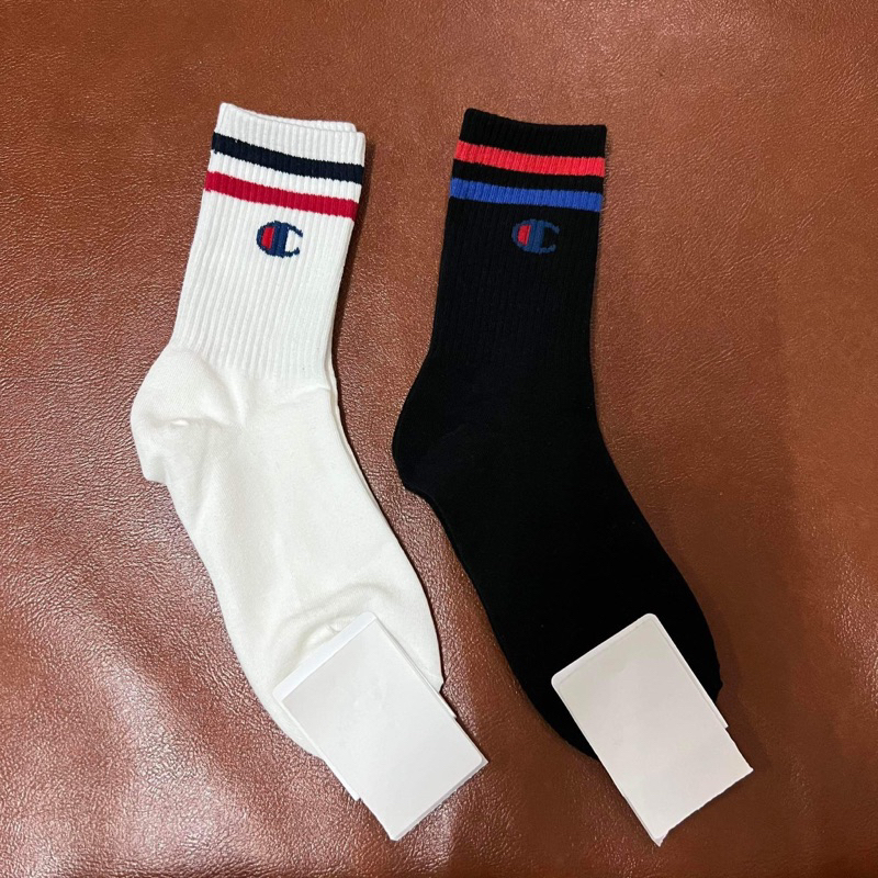 Korean Socks Champion Line Socks Iconic Socks Shopee Philippines