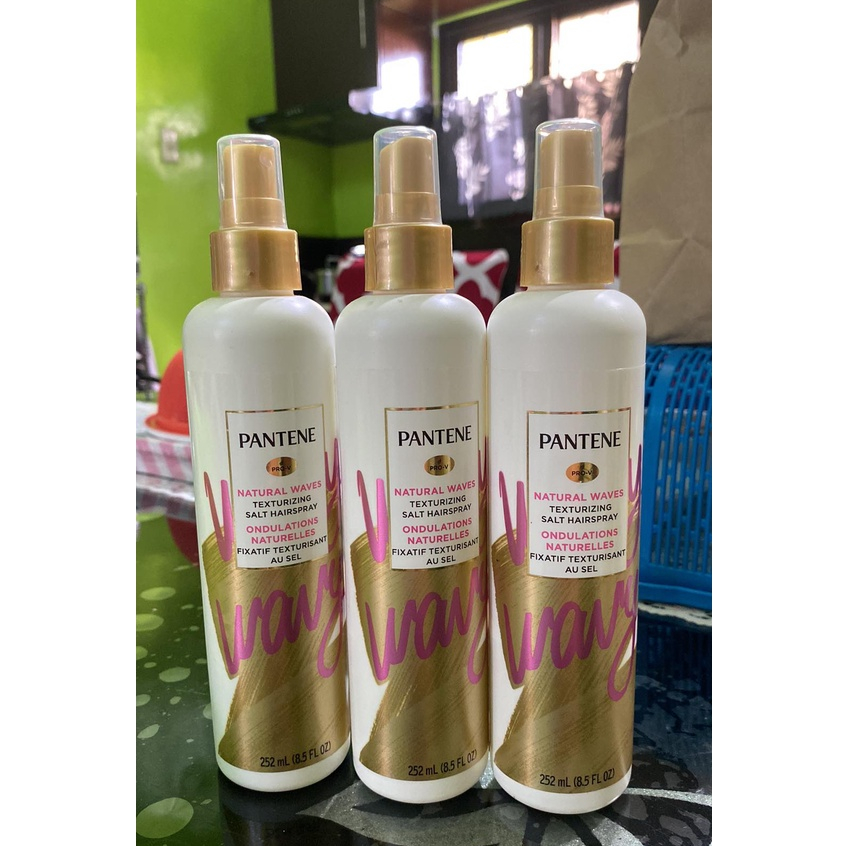 Pantene ProV Natural Waves Texturizing Salt Spray, 8.5 oz (252 ml