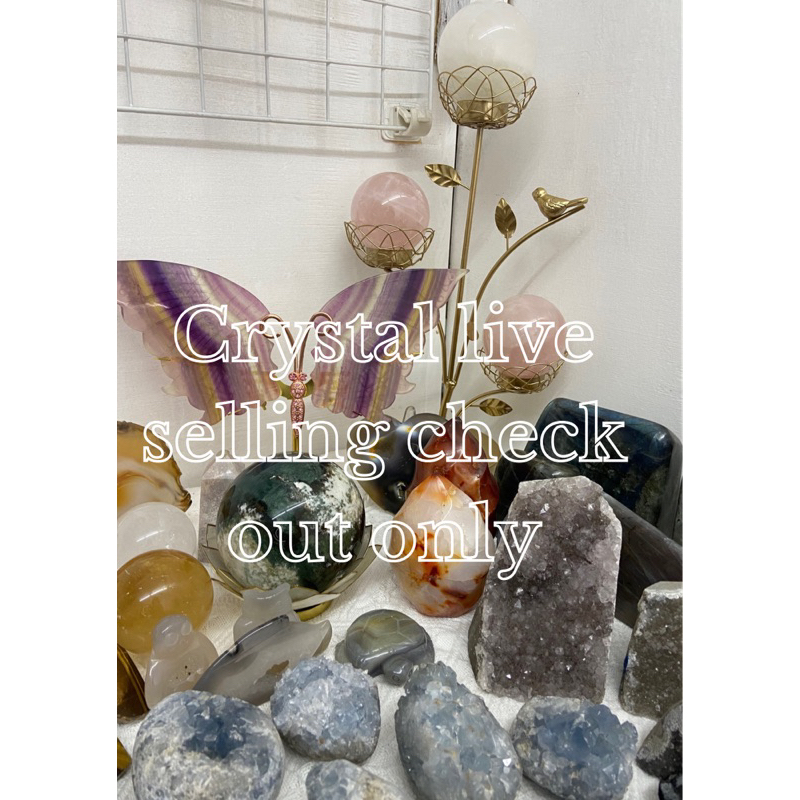 Crystal live selling checkout Shopee Philippines