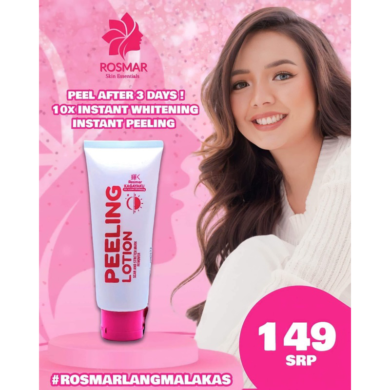 ORIGINAL ROSMAR PEELING LOTION (100ml) Shopee Philippines