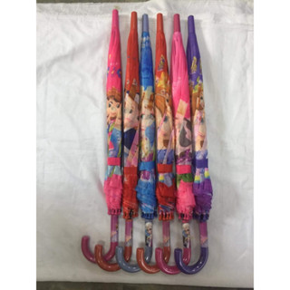 WY 19inches Umbrella for kids Boy&girl cartoon character design with pongee tela #3