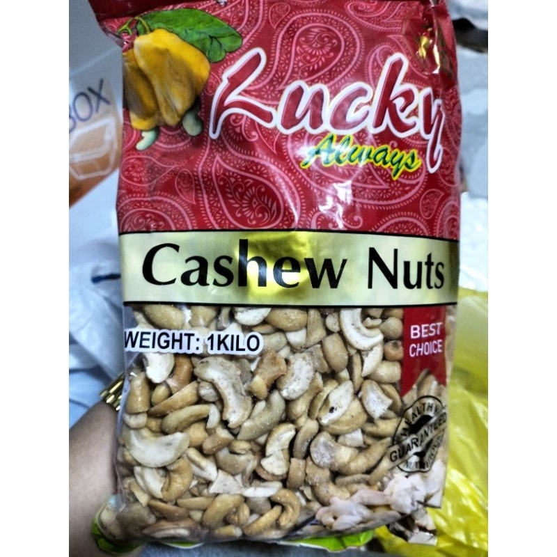 Roasted kasoy nuts (plain, unsalted cashew) Shopee Philippines