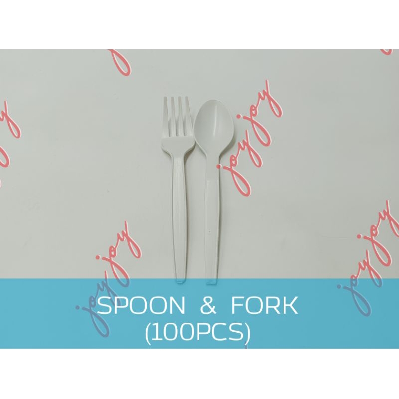 Disposable Spoon and Fork (25pcs) Shopee Philippines