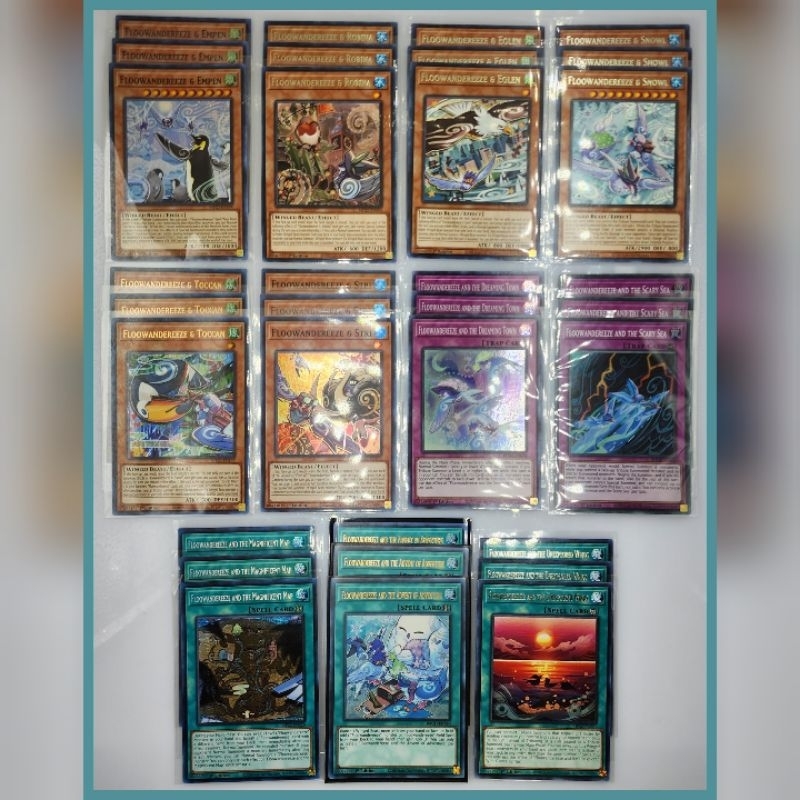 Yugioh! Floowandereeze Deck Core READ DESCRIPTION Shopee Philippines