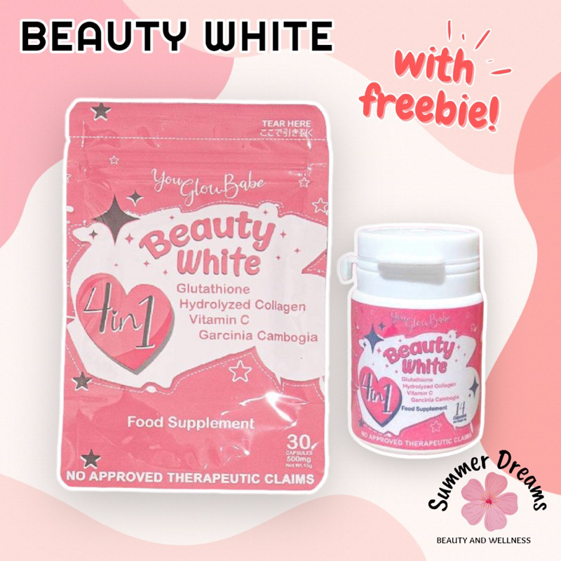 You Glow Babe Beauty White Capsule GLUTATHIONE COLLAGEN CAPSULE BEAUTY ...