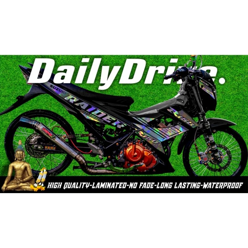 Raider 150 Reborn Decal Sticker ( New latest Design and Jrp Design