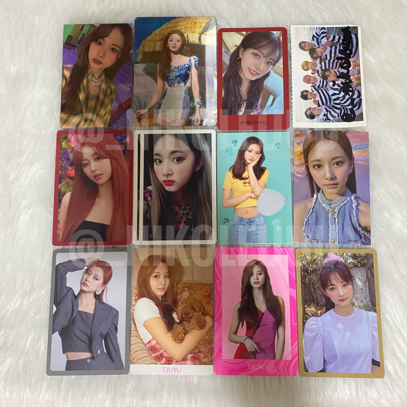 Tzuyu Official Photocards | Twice Eyes Wide Open TOL PC Taste Of Love ...