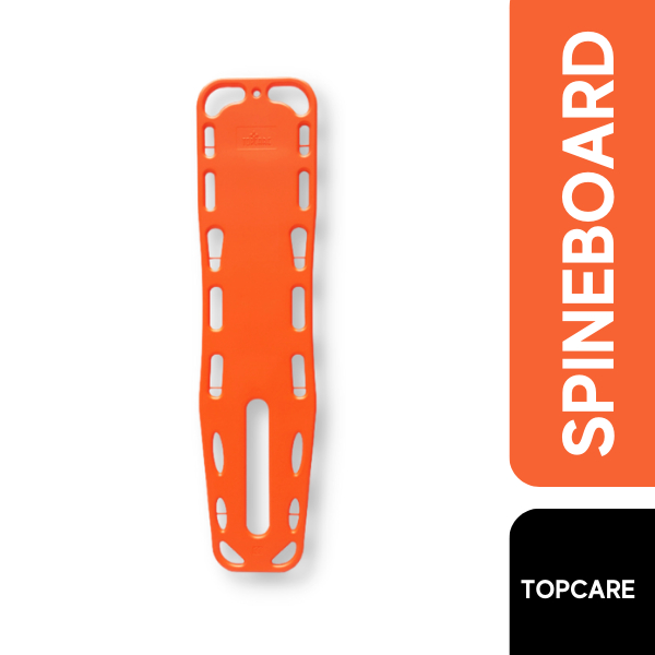 Spine Board PE Orange (ADULT) Spineboard with strap TOPCARE Shopee