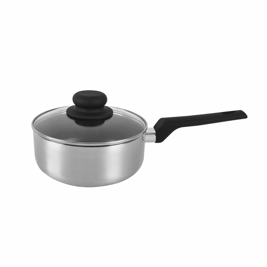 SATIN INDUCTION SAUCEPAN W/ GLASS LID | Shopee Philippines