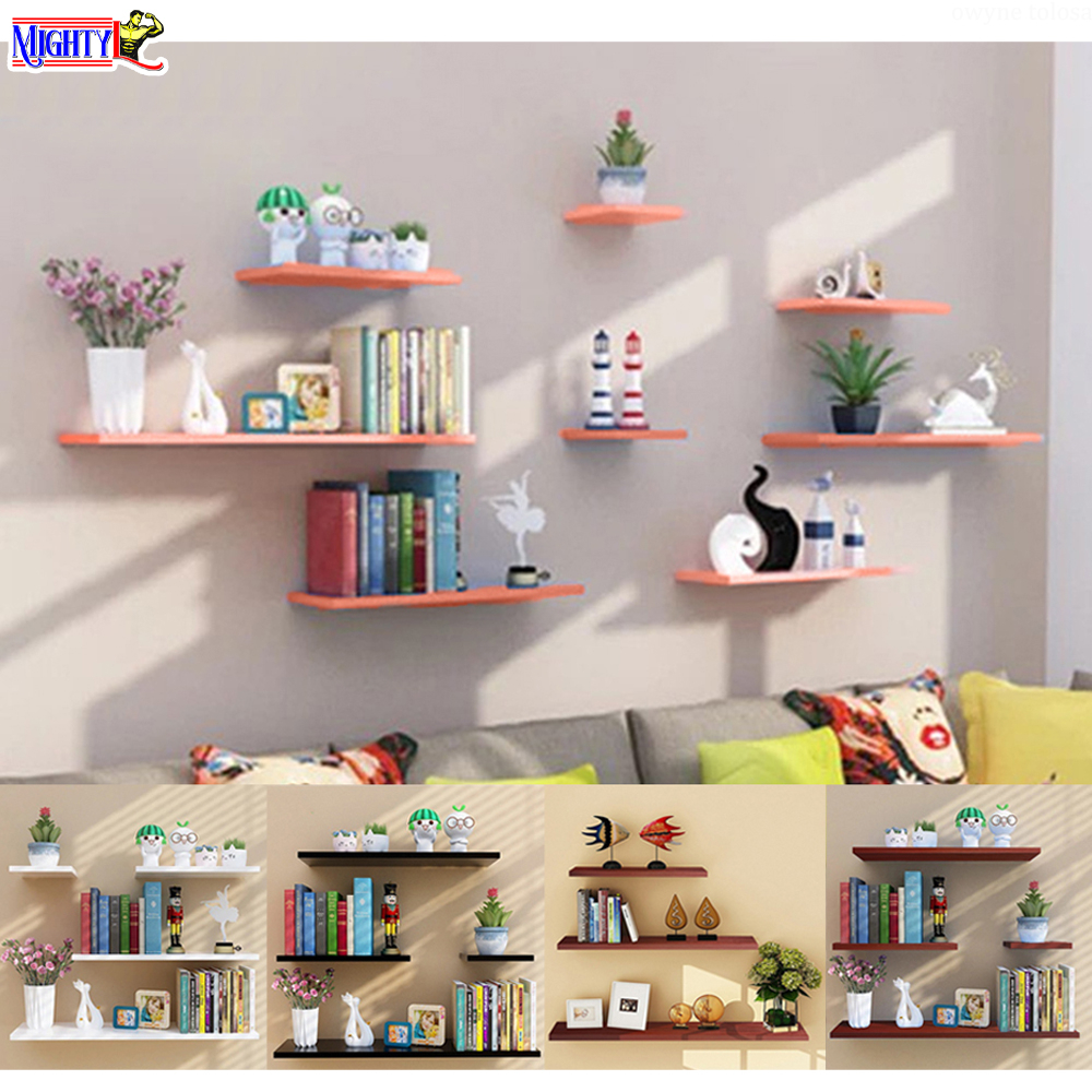 Floating Wall Shelf Bookshelf Display Wall Shelves Floating Hanging ...