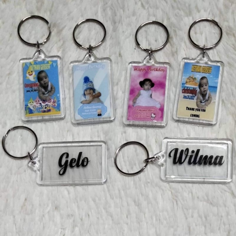 Personalized Acrylic Keychains | Shopee Philippines