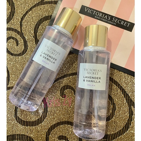 Lavender & Vanilla Relax Victoria secret Fragrance mist 250ml | Shopee ...