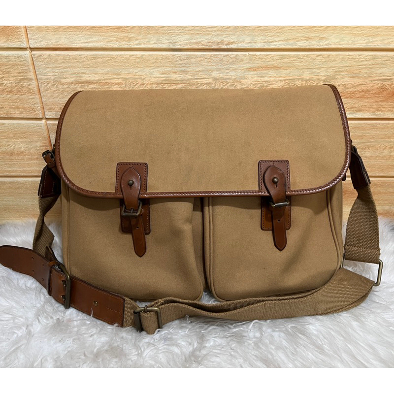 Preloved Vintage Original Ralph Lauren Messenger/ Travel Bag | Shopee ...