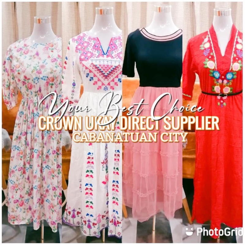 K22 KING BALE PHENOMENAL DRESS MINI MIX MAXI DRESS + FREEBIES | Shopee ...