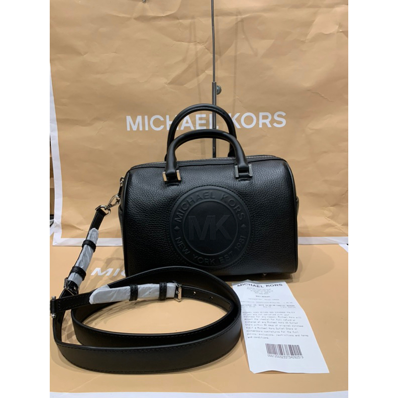 with FLAWS Original Michael Kors Small Fulton Sport Duffle Bag in Black