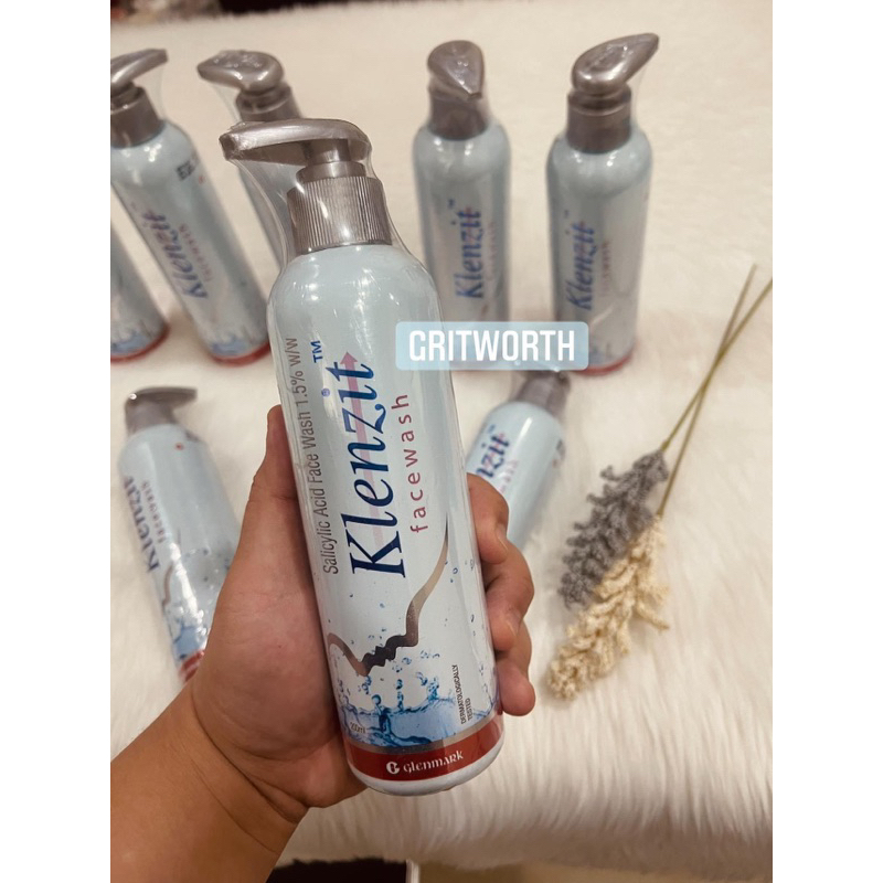 KLENZIT Face Wash 200 ml Salicylic acid for acne prone skin DermaGrade Original Shopee