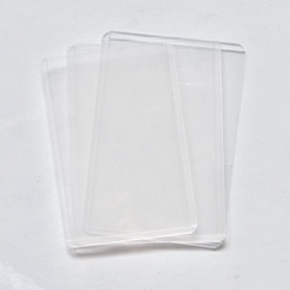 TINGI or SET clear toploader w/films, photocard sleeves