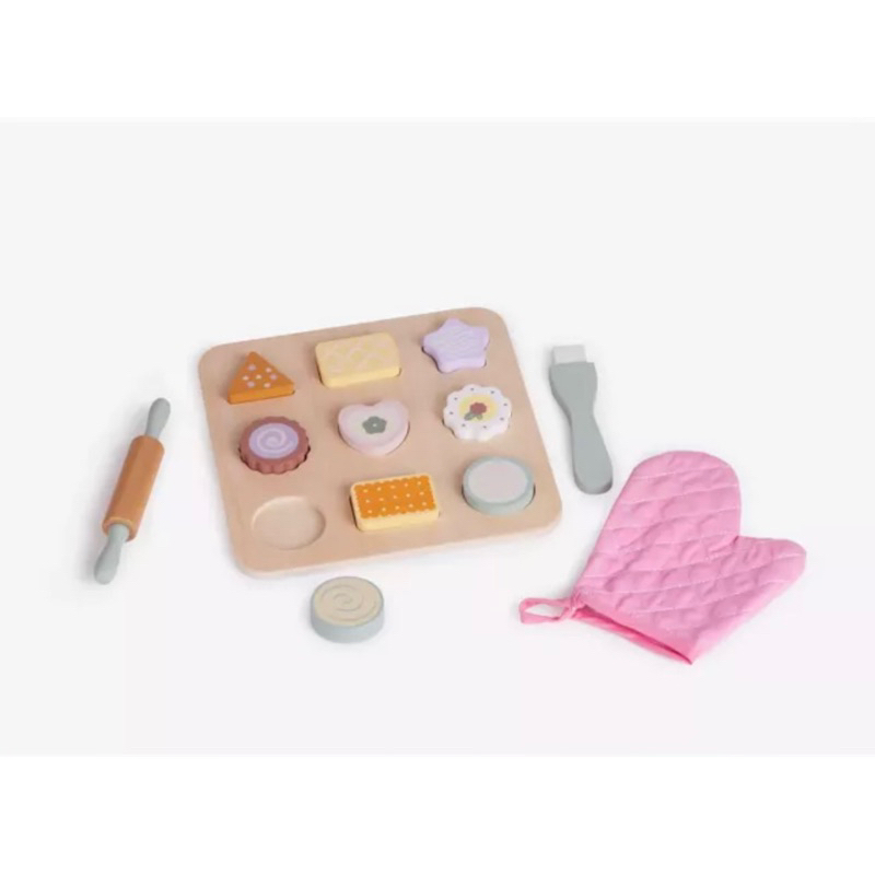 Wooden Cookie Baking Set Shopee Philippines