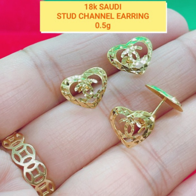 gold earrings - Best Prices and Online Promos - Feb 2023 | Shopee