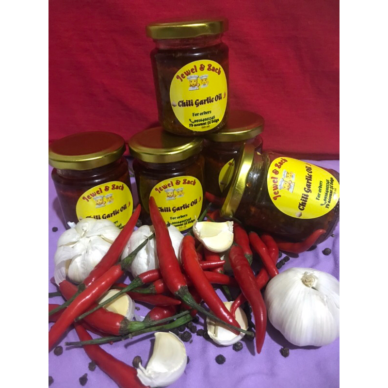 Jewel&Zach Chili Garlic oil 150ml Wholesale & retail,Rebranding