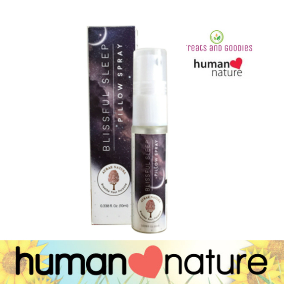 Human Nature Aura Natura Blissful Sleep Pillow Spray - 10ml Spray Bottle |  Shopee Philippines