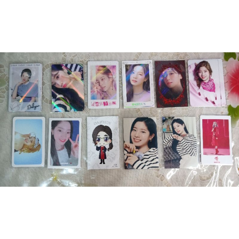 TWICE- DAHYUN OFFICIAL PHOTOCARDS | Shopee Philippines