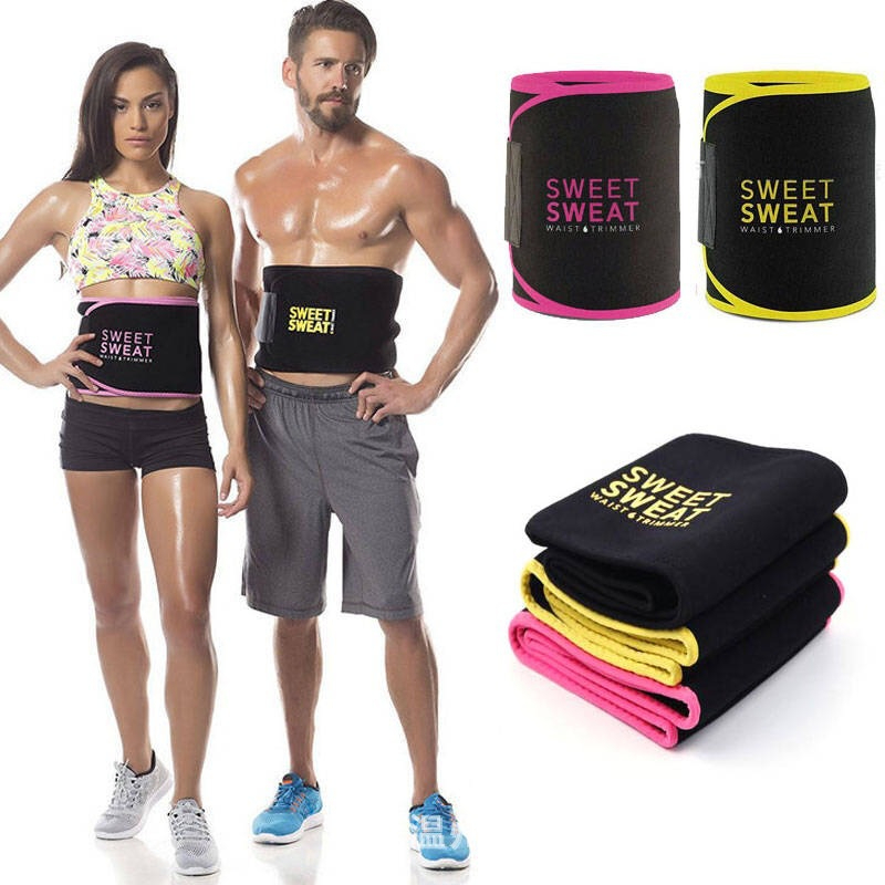 Sweet Sweat Adjustable Premium Waist Trimmer Abdominal Band Belt Body