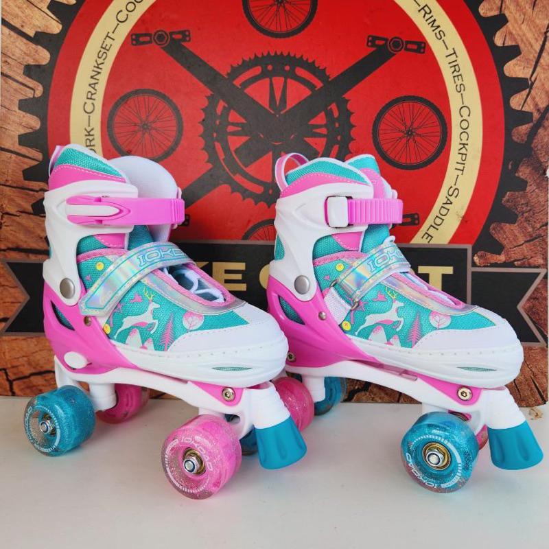 High Quality Kids quad roller skates, LED wheels Shopee Philippines