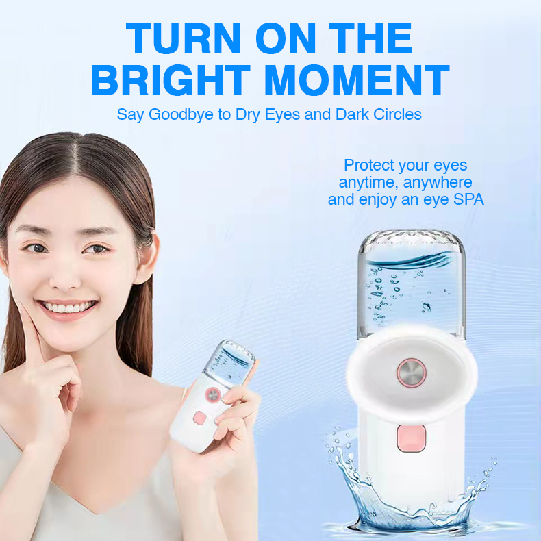 Nano Eye Mist Spayer Facial Steamer Handy Dry Hydrating [COD] Shopee