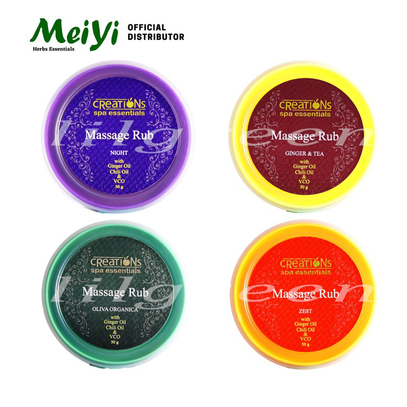 Creations/Meiyi Massage Rub (Pain Relief Rub) 50g Shopee Philippines