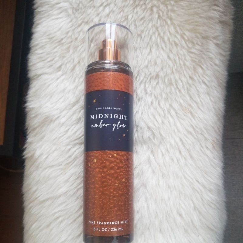 ORIGINAL BBW MIDNIGHT AMBER GLOW | Shopee Philippines