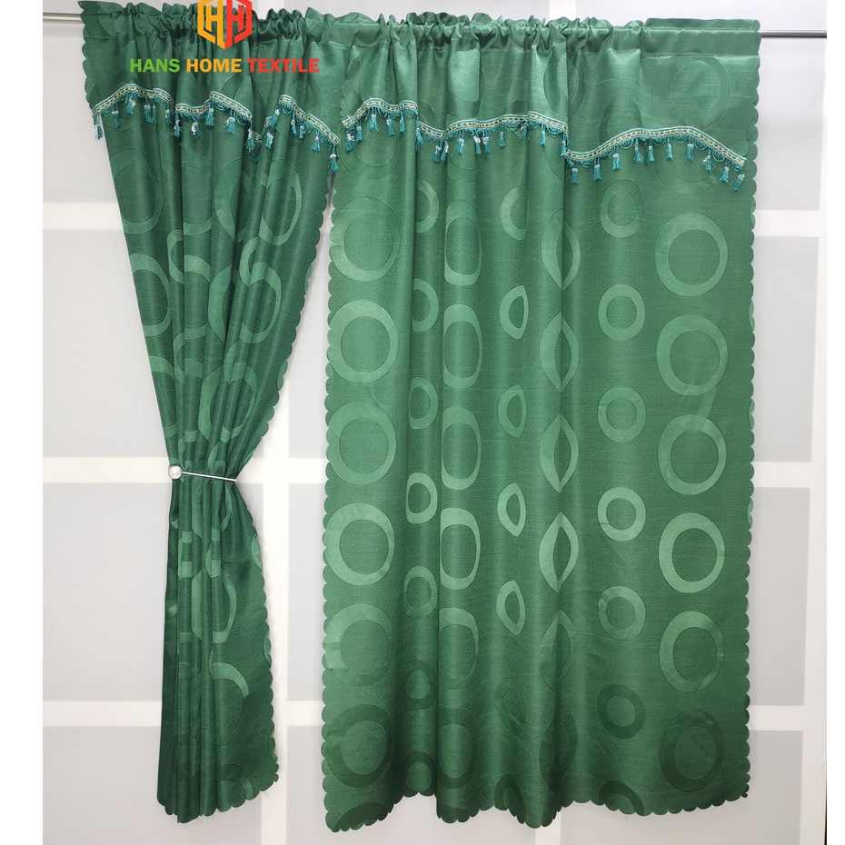 140*190CM Short kitchen window modern curtain for living room ready