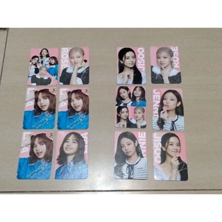 Blackpink x Oreo Official Photocards plus oreo sachet