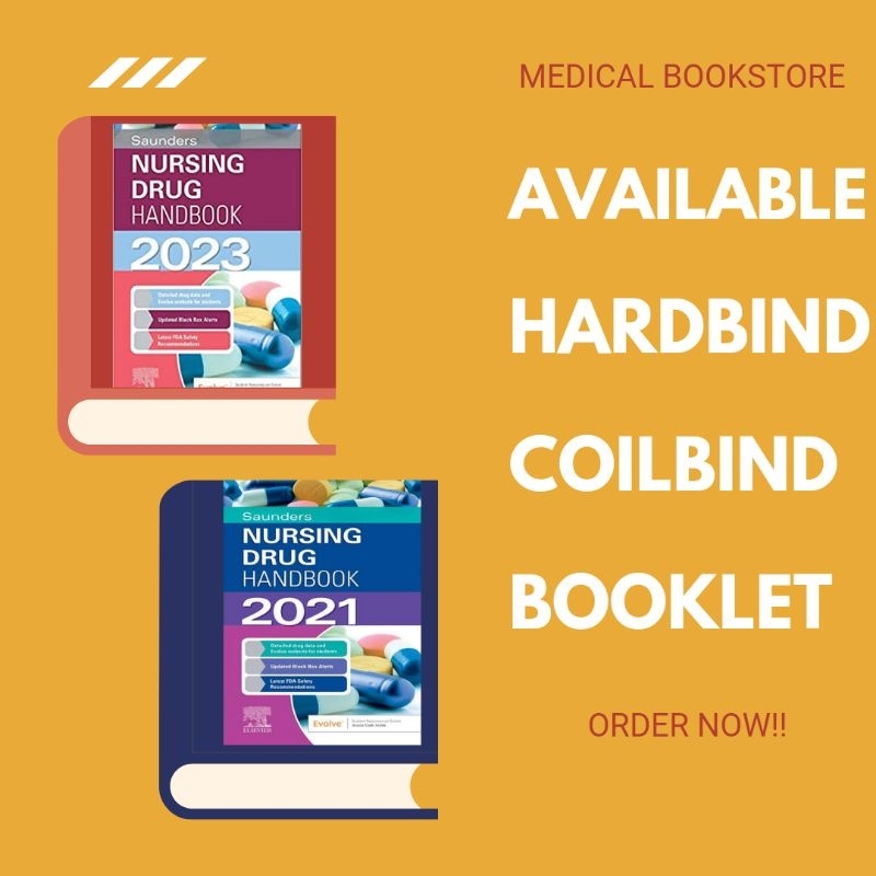 Saunders Nursing Drug Handbook 2021 2023 Shopee Philippines