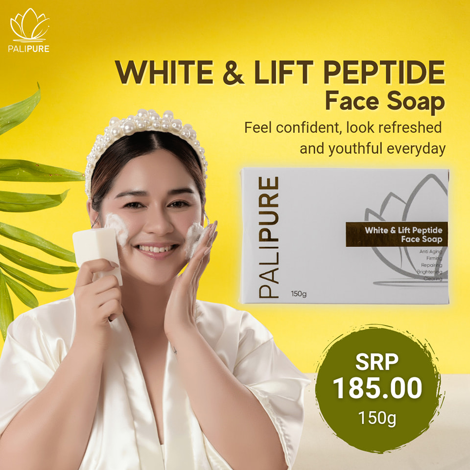 PaliPure White & Lift Peptide Face Soap Shopee Philippines