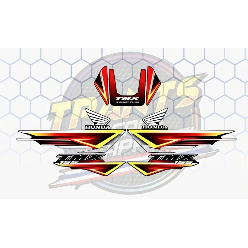 HONDA TMX 155 ATLANTICA EDITION DECALS | Shopee Philippines