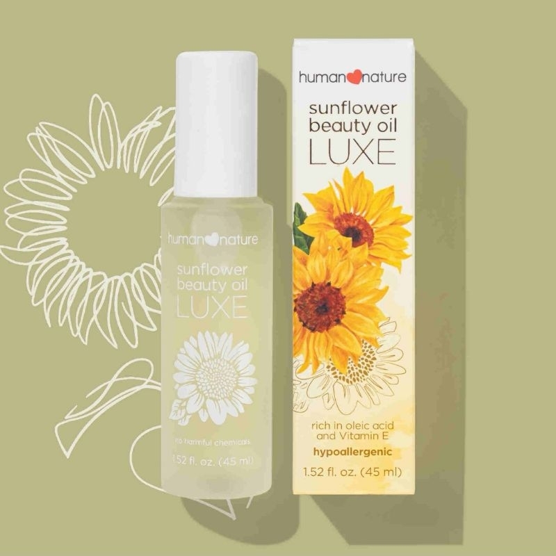 Human Heart Nature Sunflower Beauty Oil Luxe 45ml Shopee Philippines