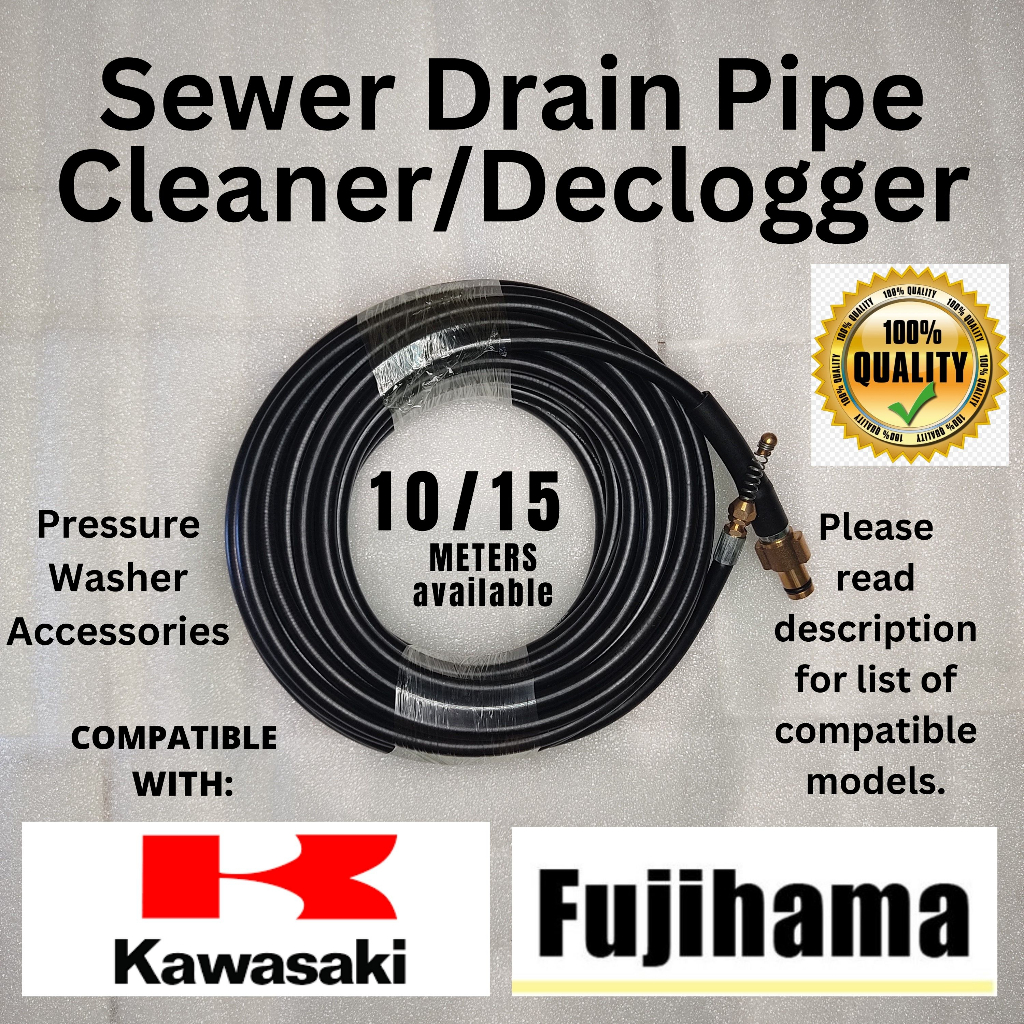 Kawasaki Fujihama Maxipro Powerhouse PRESSURE WASHER ACCESSORIES SEWER