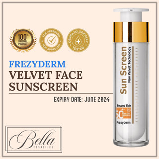 ORIGINAL FREZYDERM SUN SCREEN VELVET CLEAR/TINTED FACE SPF 50+ (Expiry: June 2024)