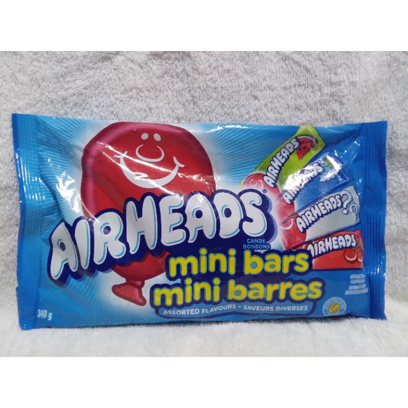 Airheads Mini Bars Assorted Flavours 340g Shopee Philippines