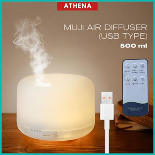 500ML Air Humidifier Ultrasonic Mini Aromatherapy Diffuser Portable Sprayer USB Essential Oil