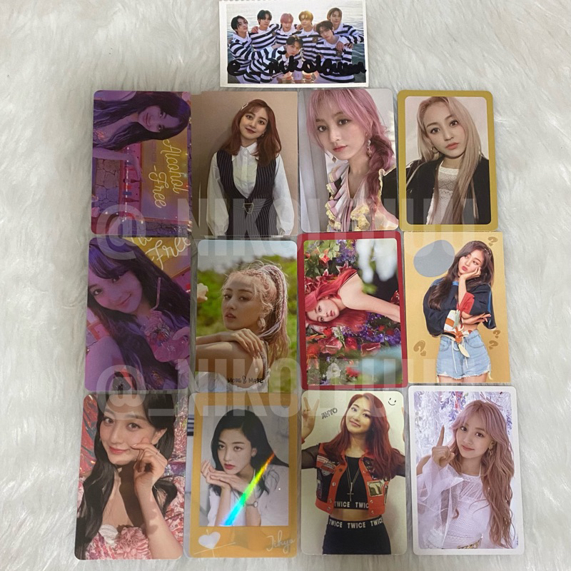 Twice Jihyo Official Photocards | Taste of Love TOL PC More & More POB ...