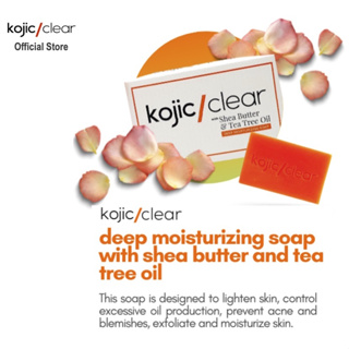 kojic/clear Deep Moisturizing Soap with Shea Butter and Tea Tree Oil 135g #2