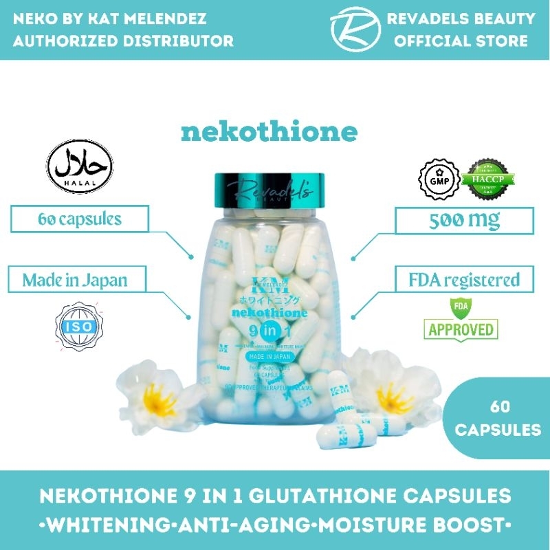 NEKOTHIONE 9in1 NEKO by Kat Melendez Whitening AntiAging Glutathione