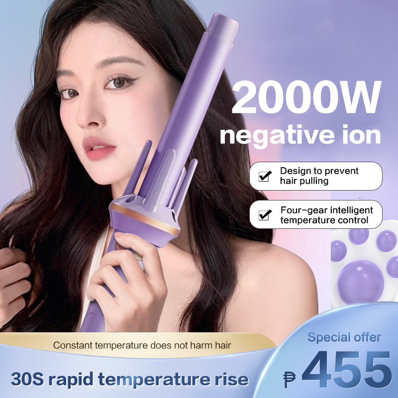 Automatic Hair Curler Tiktok Styling Stick 360 Rotating Constant Fast