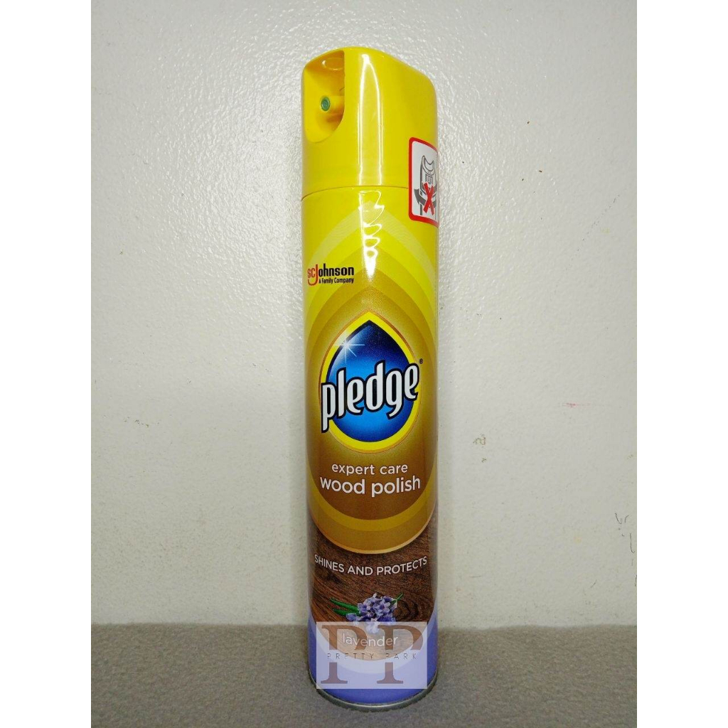 Pledge Enhancing Furniture Wood Polish Lavender Aerosol (250mL ...