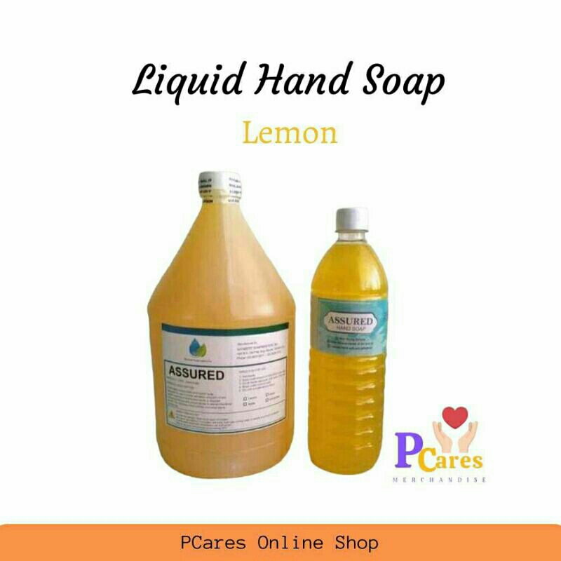 Liquid Hand Soap LEMON 1 Gallon GTC Sabon Warehouse Shopee Philippines